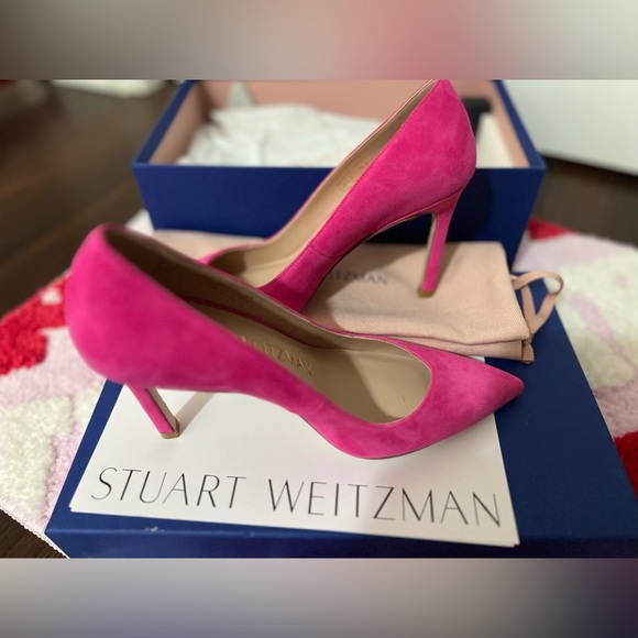 Stuart Weitzman Pink Pump 👠 - Picture 10 of 12